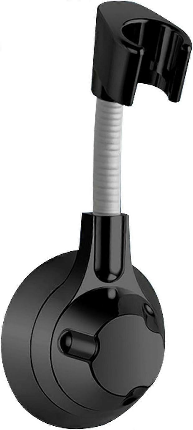 ABS Plastic Hand Shower Holder Bracket, 360 Adjustable Shower Head Holder No Drilling, Versatile Strong Paste Wall Mount