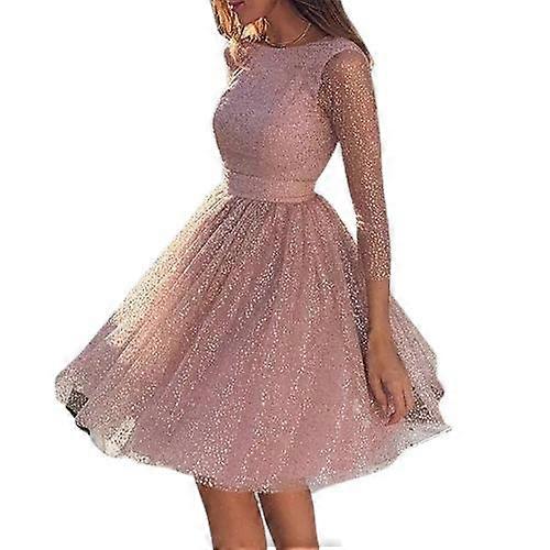 Abendkleid Kleid Wein Kleid S-3xl