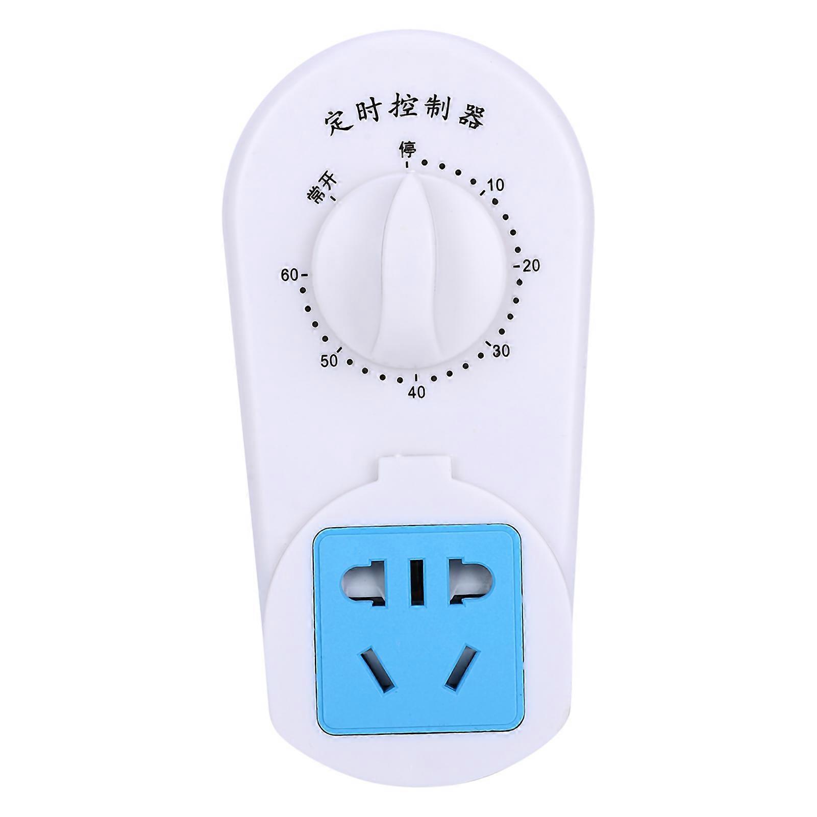 Ac 10a Pump Timer Mechanical Time Switch Countdown Control Socket Plastic 60min Au Plug 220v