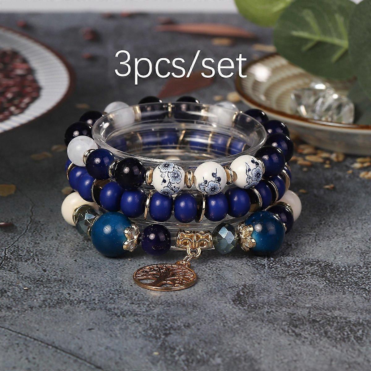 Bracelet - Ink Blue Life Tree Bracelet - Sapphire Serenity