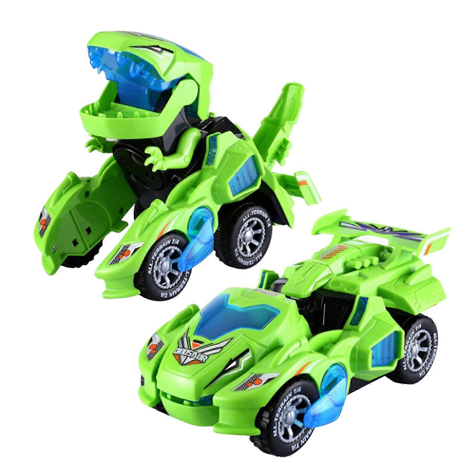 Zestaw gorących pojazdów zabawkowych Model samochodu Transforming Dinosaur Toys Dinozaur Transformer Car Toy Pull Back Race Car Prezent na Boże Narodzenie dla małych dzieci, 1412