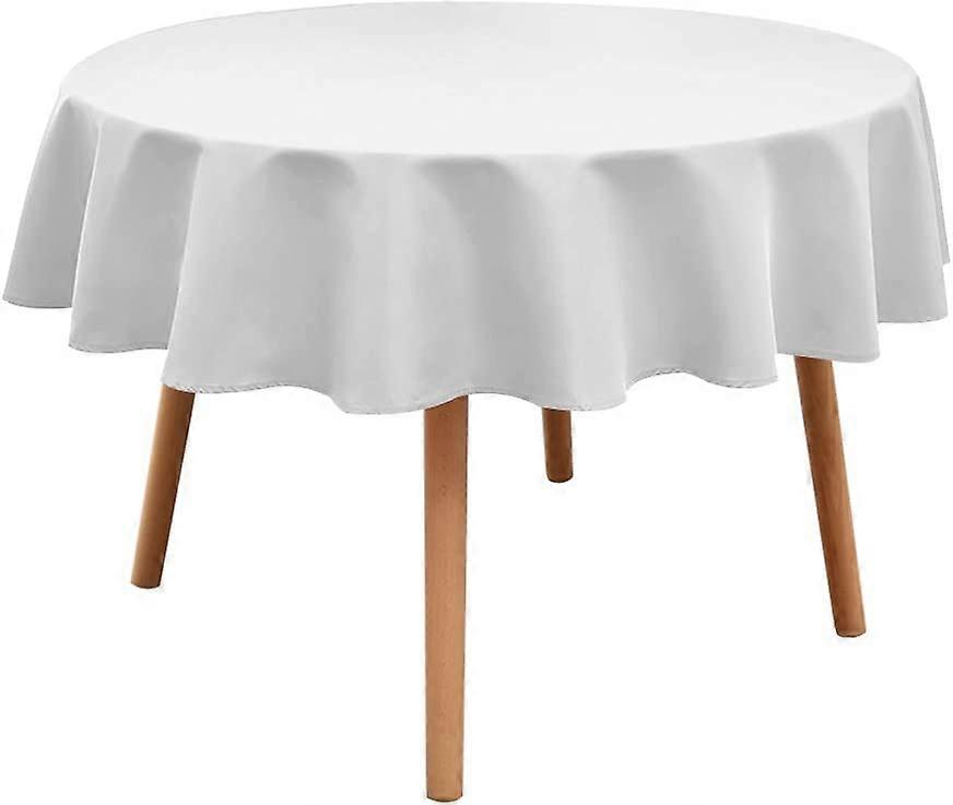New,suitable Round Tablecloth-Waterproof  And  Anti-Wrinkle Washable Tablecloth Polyester Fiber Tableclot