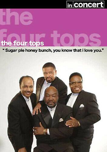 The Four Tops Live in Las Vegas 2006 DVD (2007) Four Tops The cert E - Region 2