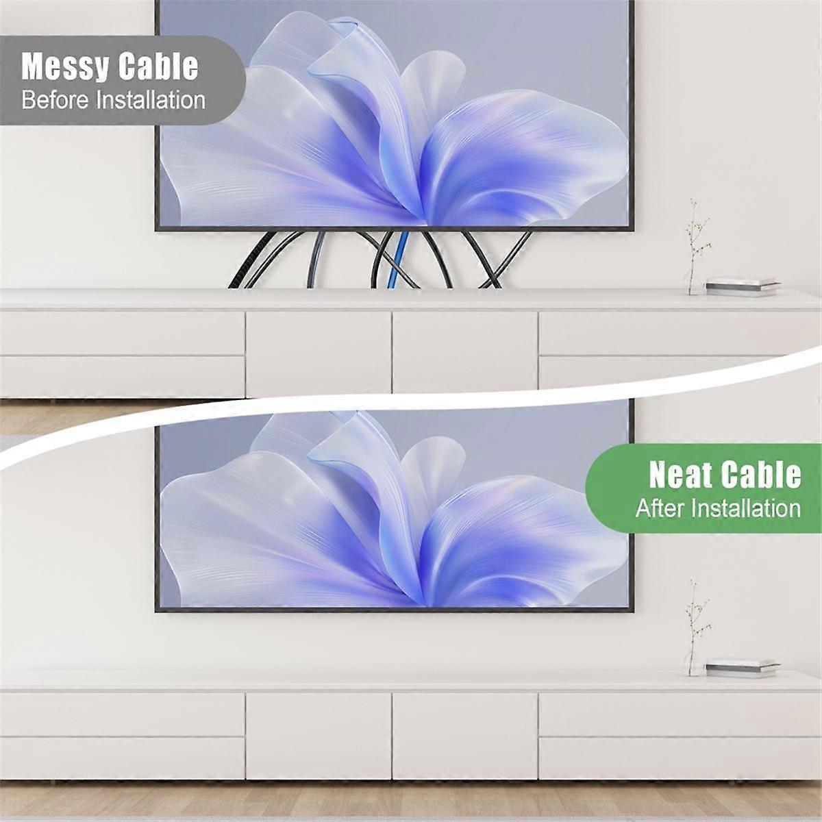 In-Wall Cable Management Kit for Hide TV Wires When Mounting TV with ...