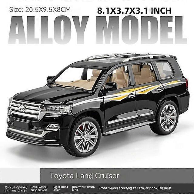1:24 Land Cruiser Model - Premium Collectible for Auto Fans, Ideal for Display Or Gifting! High Demand Replica