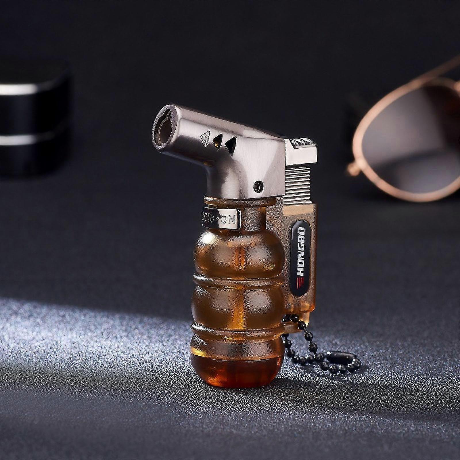 Small Welding Spray Inflatable Lighter Elbow Fixed Fire Straight Lighter