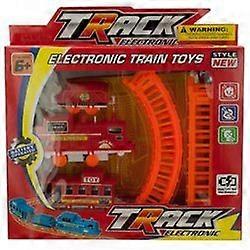 Battery Powered Train Set With Track (pack of 4)