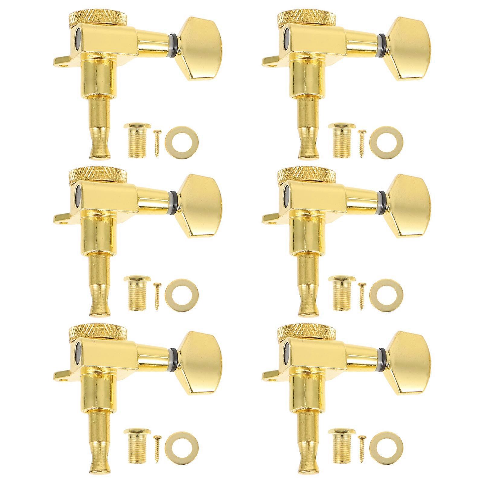 1Set Stringed Instrument Strings Turners with Lock String Functions for Guitar