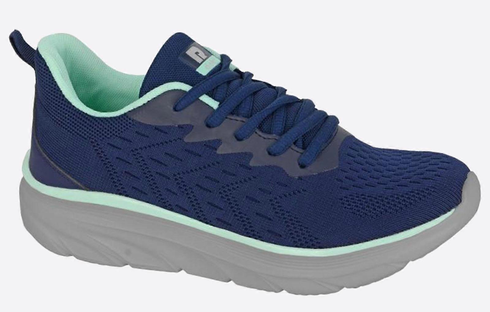 Dek Heron MEMORY FOAM Trainers Navy