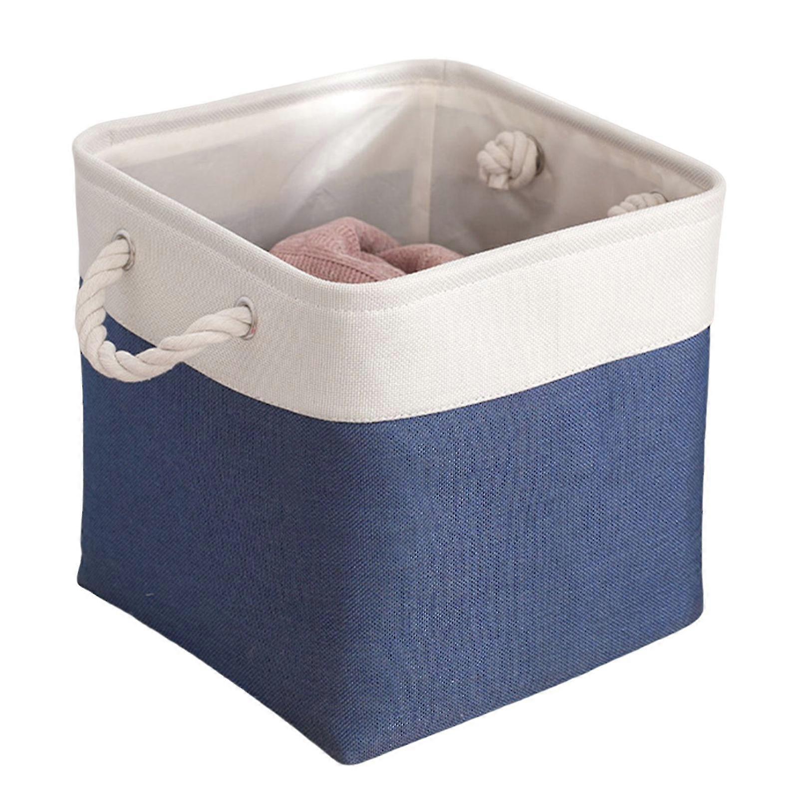 Collapsible Storage Organizer Laundry Basket With Handles For Toys Clothes Organizer