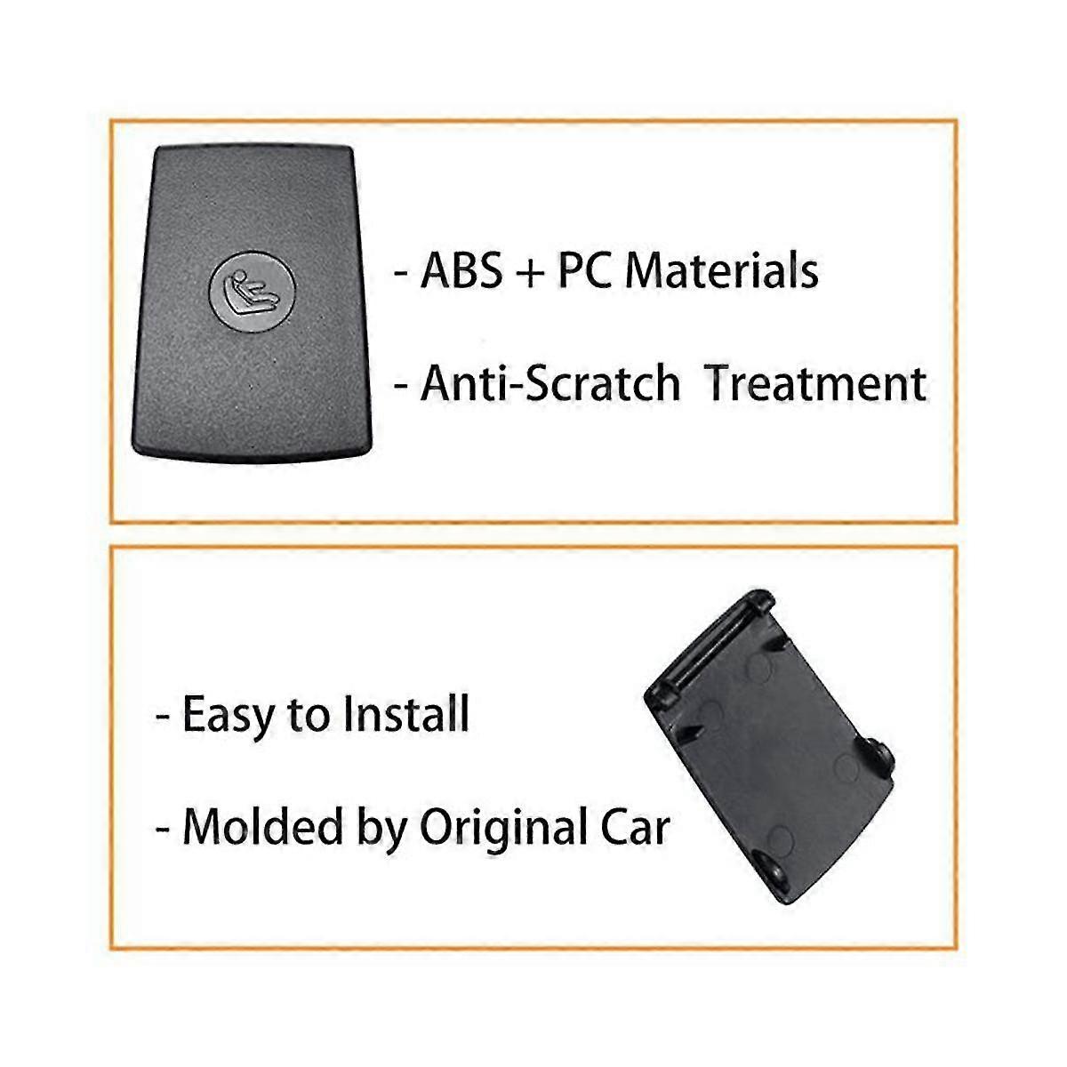 4x For - F20 F30 F31 E84 E87 3-series Rear Child Seat Anchor Isofix Cover 52207319686