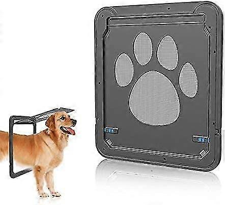 宠物门 猫微芯片 大型犬宠物门 纱门 4 向锁