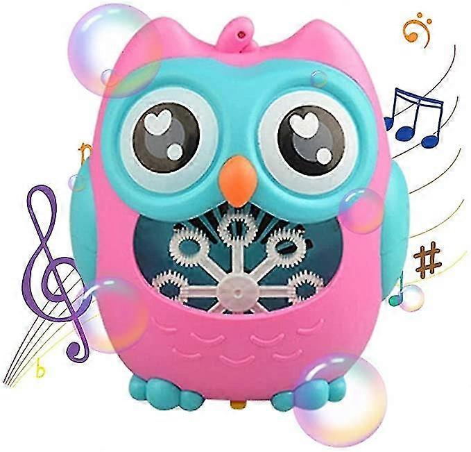 Kids Bubble Machine, Toddler Automatic Bubble Machine Toy Boys Girls, Portable Bubble Machine With Indoor And Outdoor Bubble Solution 1 Piece Purple