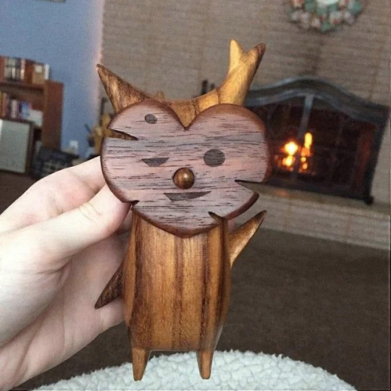 Meokro 3 Pcs Koroks Anime Statue Wood Statue Decoration...