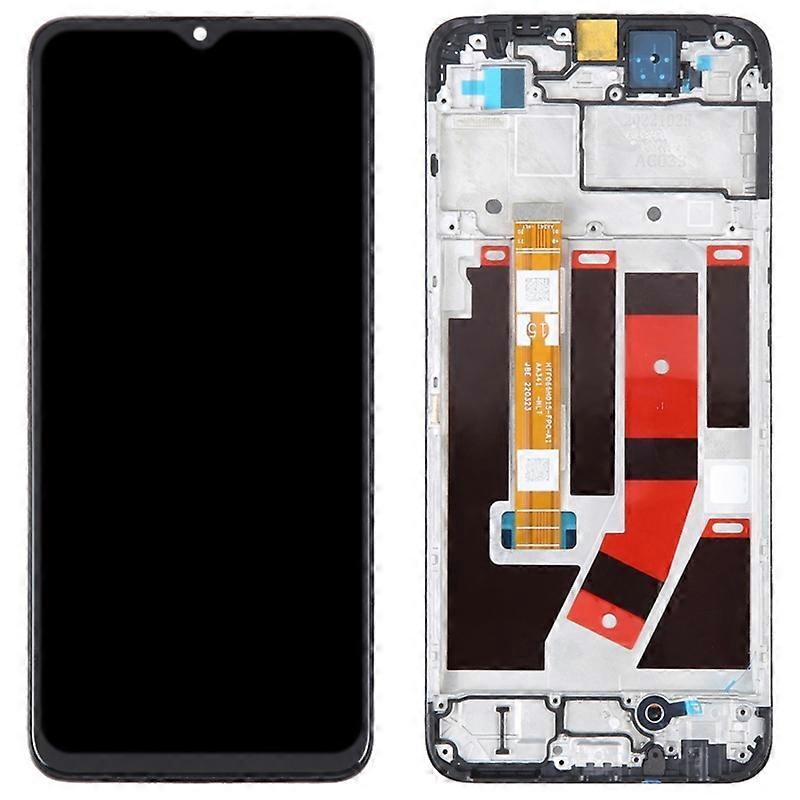 For Oppo A57 4G / A57s 4G / A77 4G OEM Grade S LCD Screen and Digitizer Assembly + Frame Part (witho