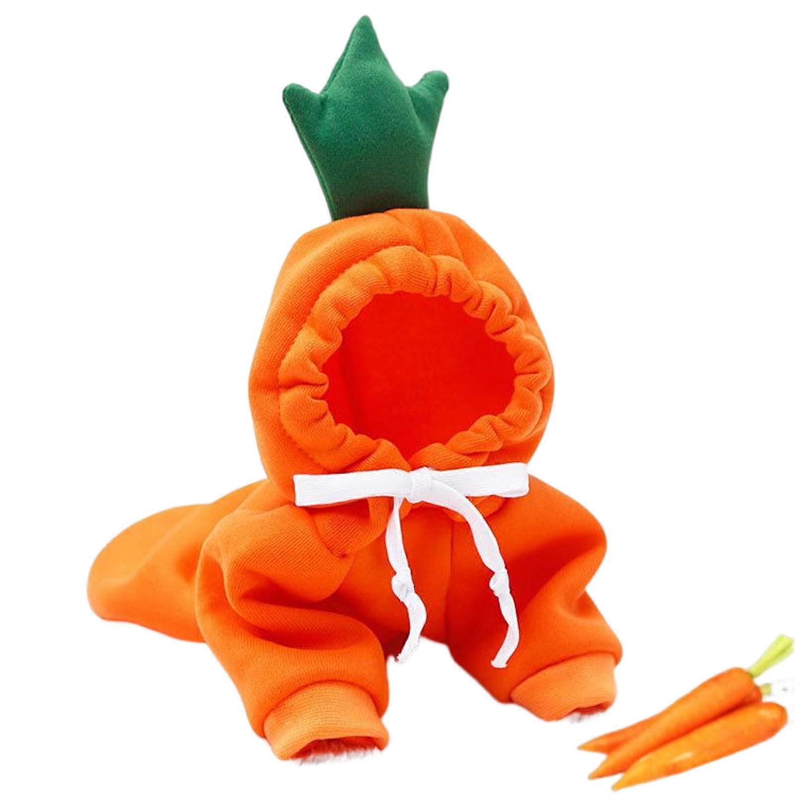 Winter and Autumn Fruit Dog Fuzzy Hooded Clothes for Small Medium Dogs Cosplay Pet Supplies
