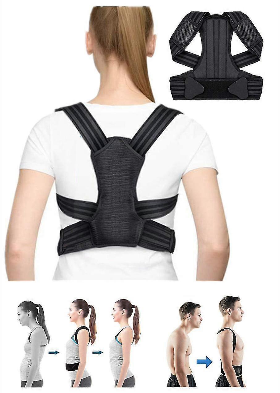 Back Posture Correction Belt Anti-kyphosis Corrector Shoulder Support Brace