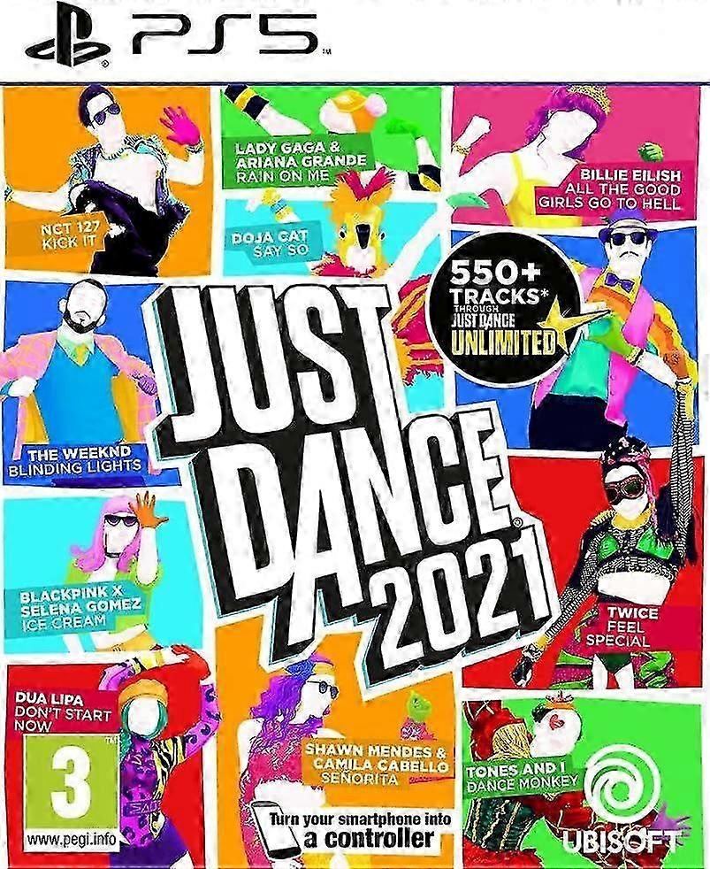 Just Dance 2021 PS5 Game (French Box - Multi Language in Game)