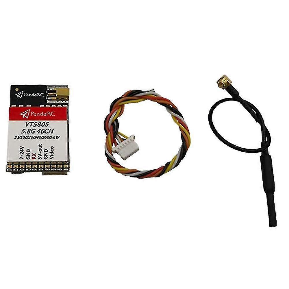 5.8g 48ch Fpv Video Transmitter Adjustable Sma Mmcx Vtx Rc Compatible With Fpv Rc Quadcopter Antenna Vt5805