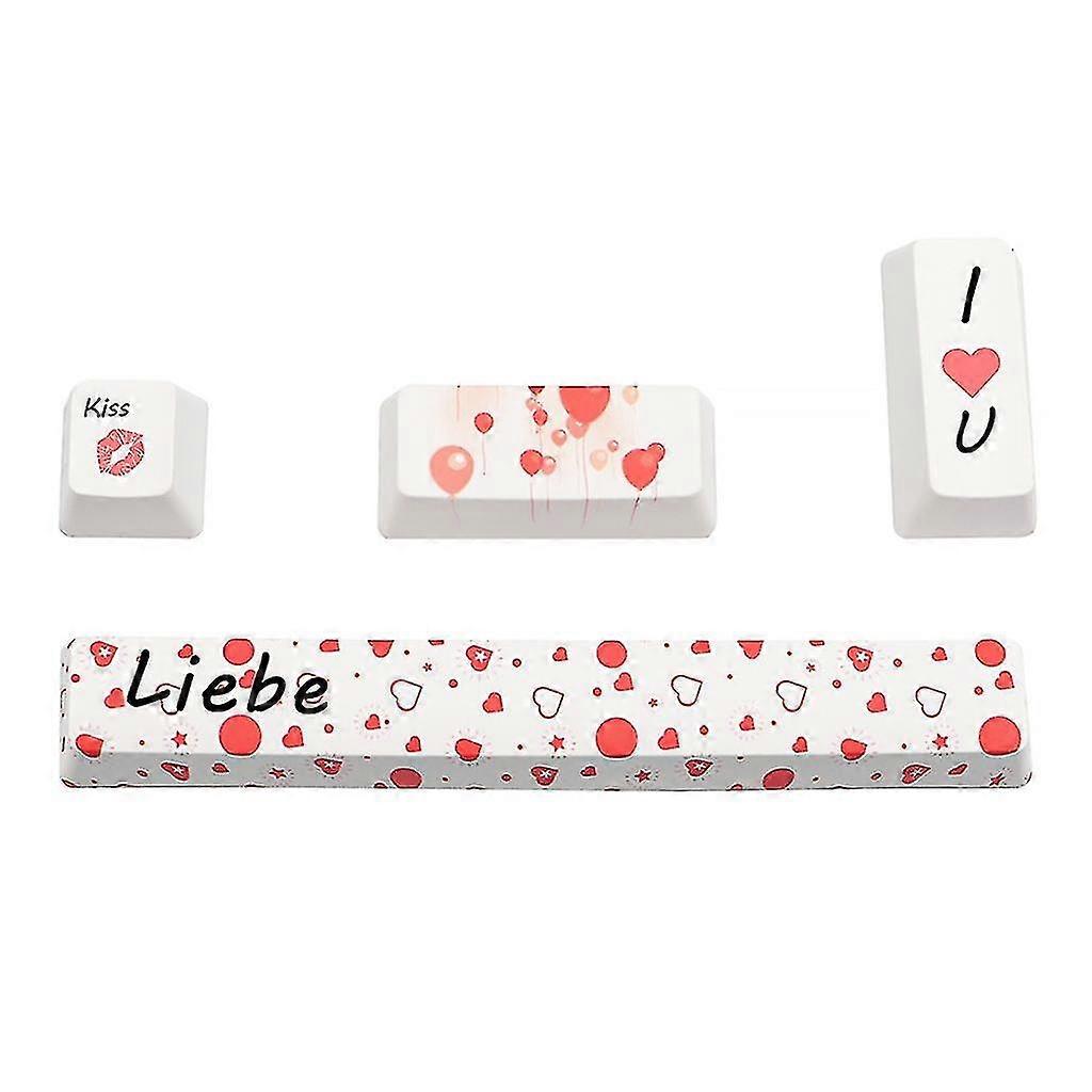 Diy Pbt Keycaps 4 Pieces Spacebar Esc Enter Enter Oem Profile Compatible With Kailh Switch