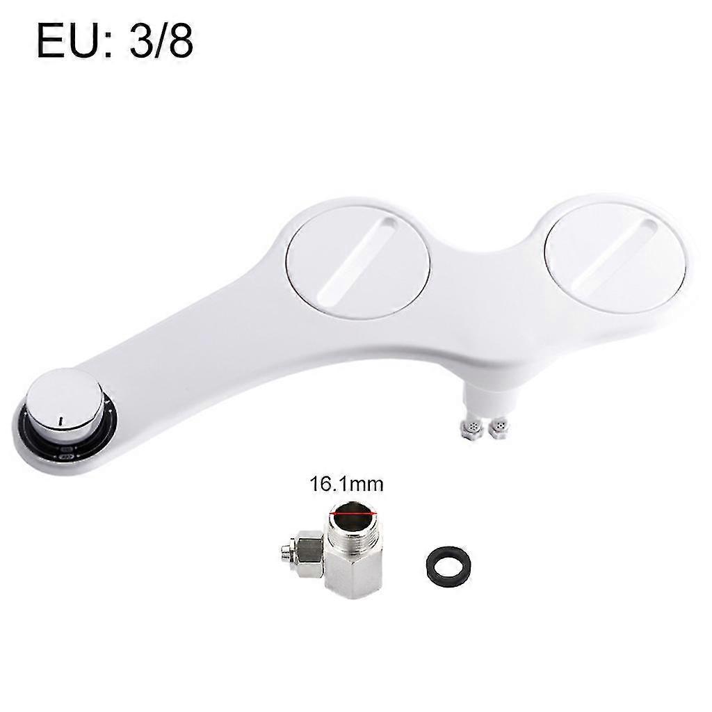 Non-electric Mechanical Bidet Toilet For Seat Attachment With Adjustable Water