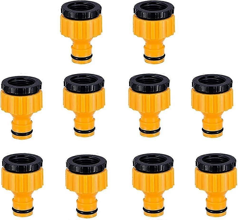 Faucet Connector Connects 10 Pieces Heilwiy For Faucet Hose Connector With Threaded 2-in-1 Gift