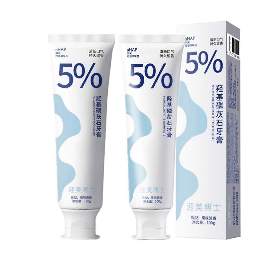 2pcs Nano Hydroxyapatite Toothpaste