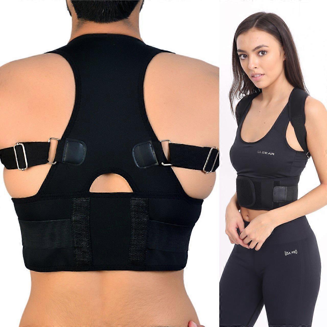 Posture Corrector Deluxe, Magnetic, Adjustable Straps, Neoprene