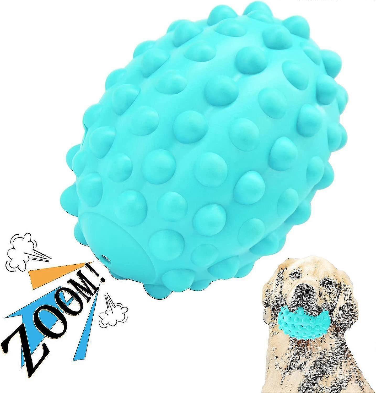 Squeaky Dog Toys For Aggressive Chewers, 100% Natural Rubber Indestructible Dog Ball Toys, Durable Dog Chew Toys For Dogs Large And Middle Breed