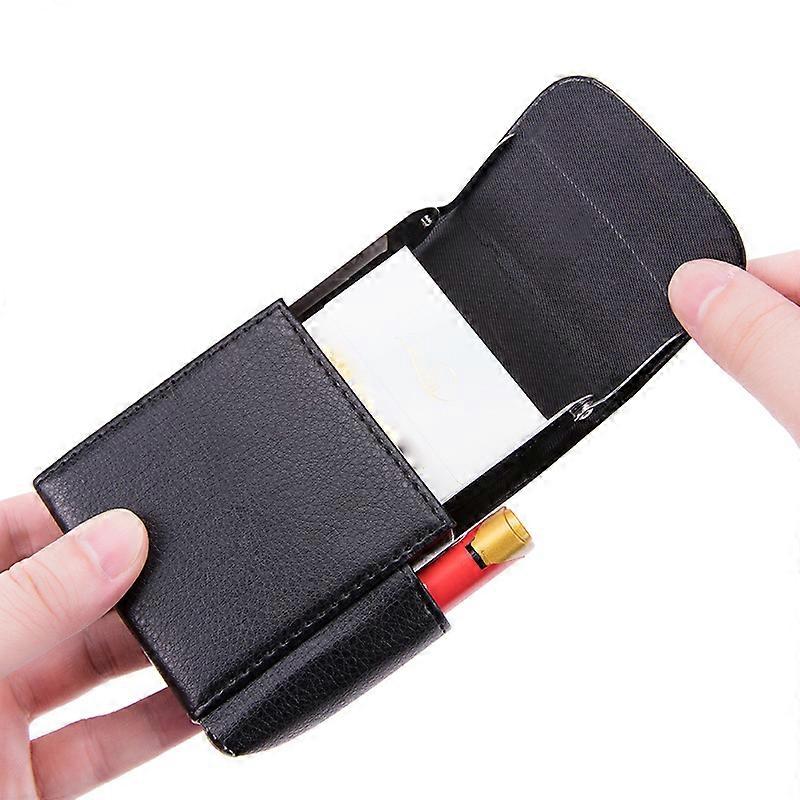 Boxed cigarette case cigarette bag belt cigarette case with light