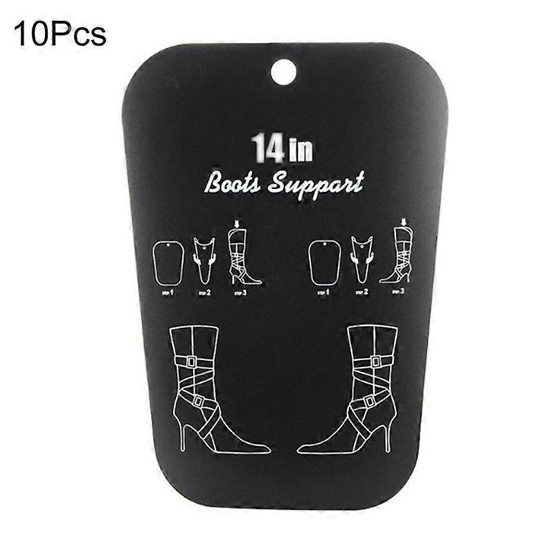 10Pcs Boot Shaper Stand Eco-friendly High Toughness PVC Thickened Long Boot Shaper Stand for Home