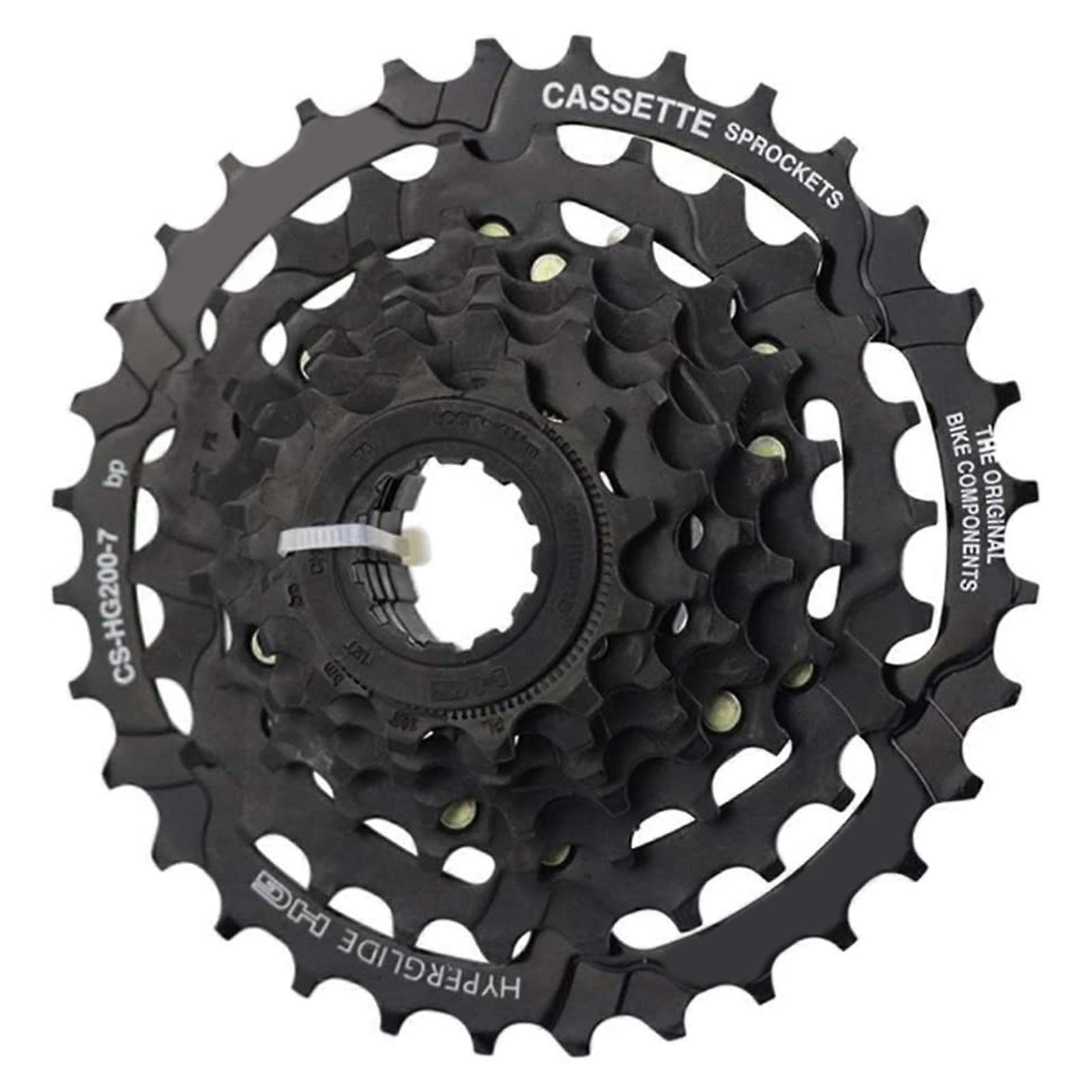 Kaesi CS-HG200-7 7/21 Speed 12-32T MTB Bike Cassettes Flywheel Freewheel with Gasket