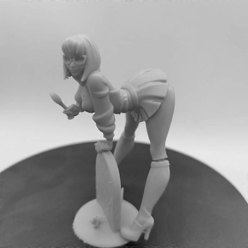 1/24 κλίμακα 75mm κάθετο ύψος συναρμολογεί το πρότυπο κιτ ντετέκτιβ κορίτσι diy ρητίνη φιγούρα μη συναρμολογημένα διοράματα άβαφα αγαλματίδια παιχνίδι
