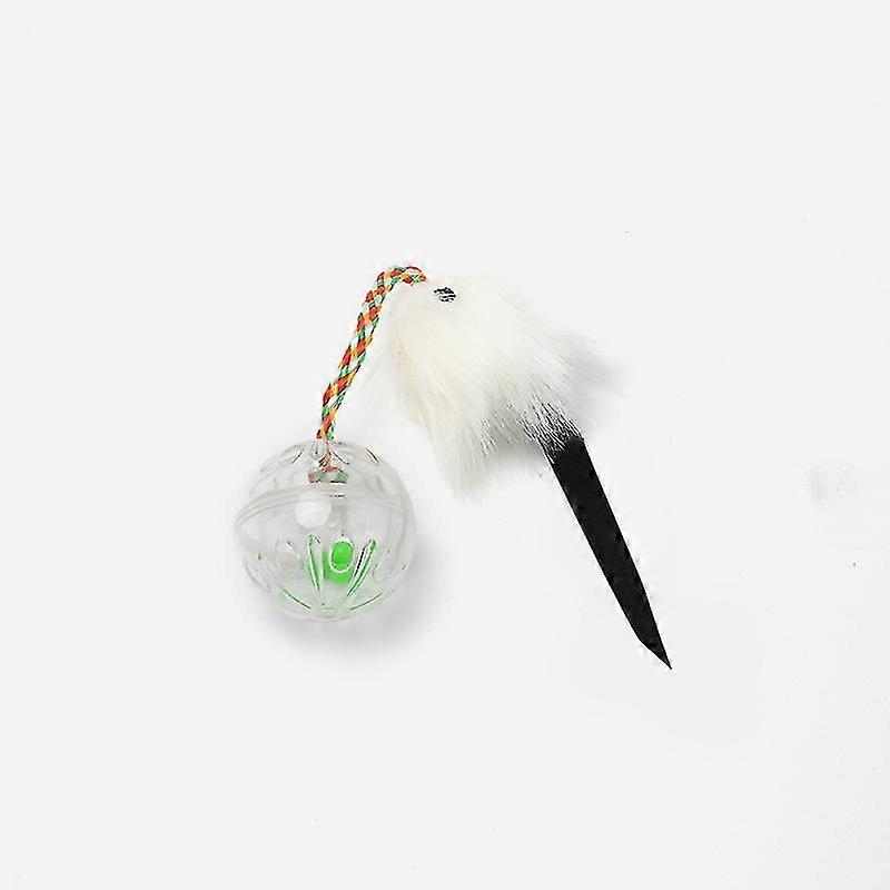 New Simulation Bird Cat Toy Funny Self-Hey Hemp Rope Bells Plush Feather Ball Cat Interactive Training Sounding Toy Cat Supplies