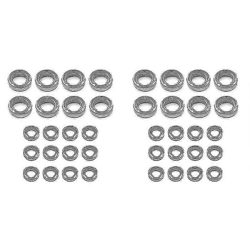 Wltoysの144001 144002 124016のRcの車の部品のための40pcsのボール軸受けセット