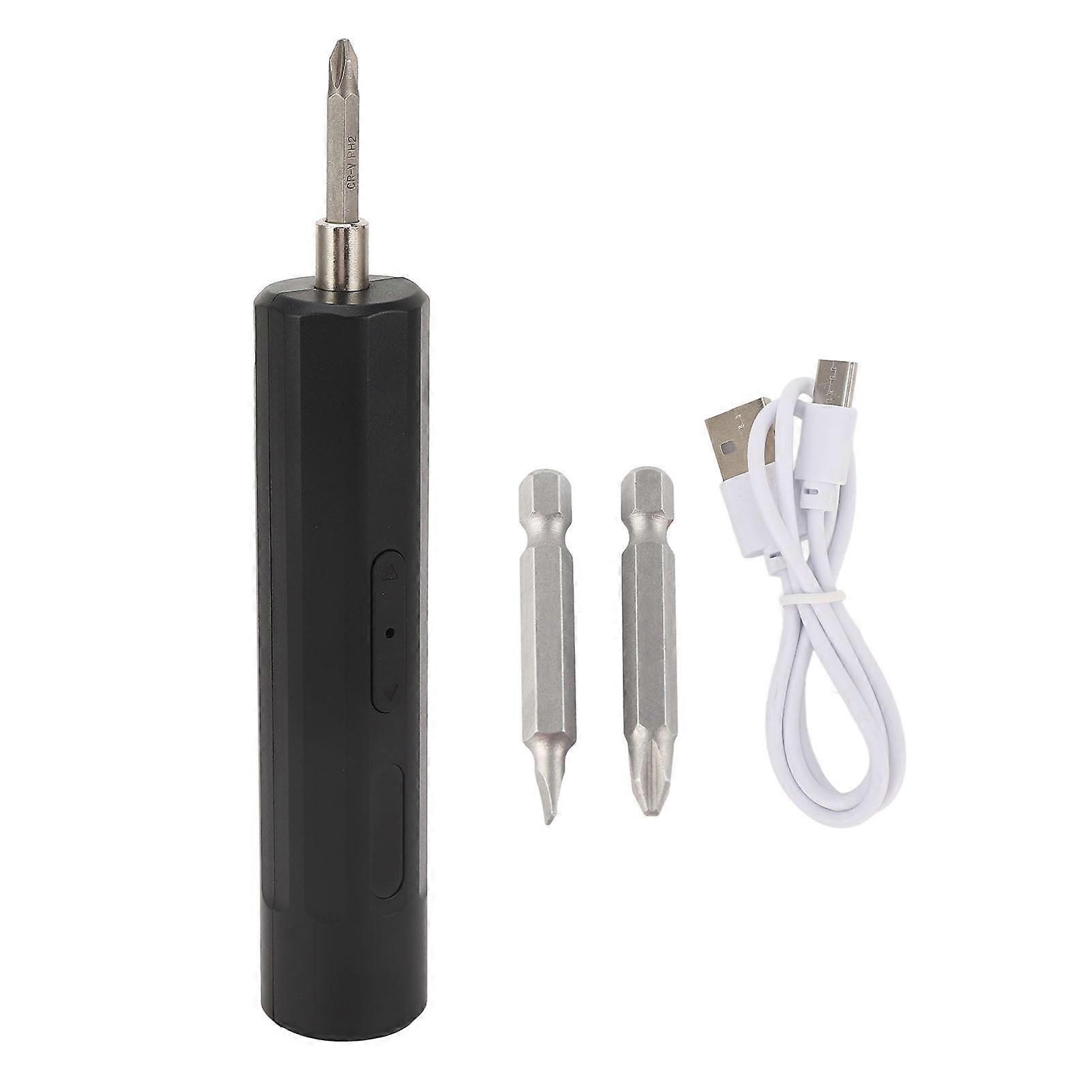 Electric Screwdriver Set Handheld Mini Lightweight Multifunctional Screw Driver Set With 2 Bits 3.6V