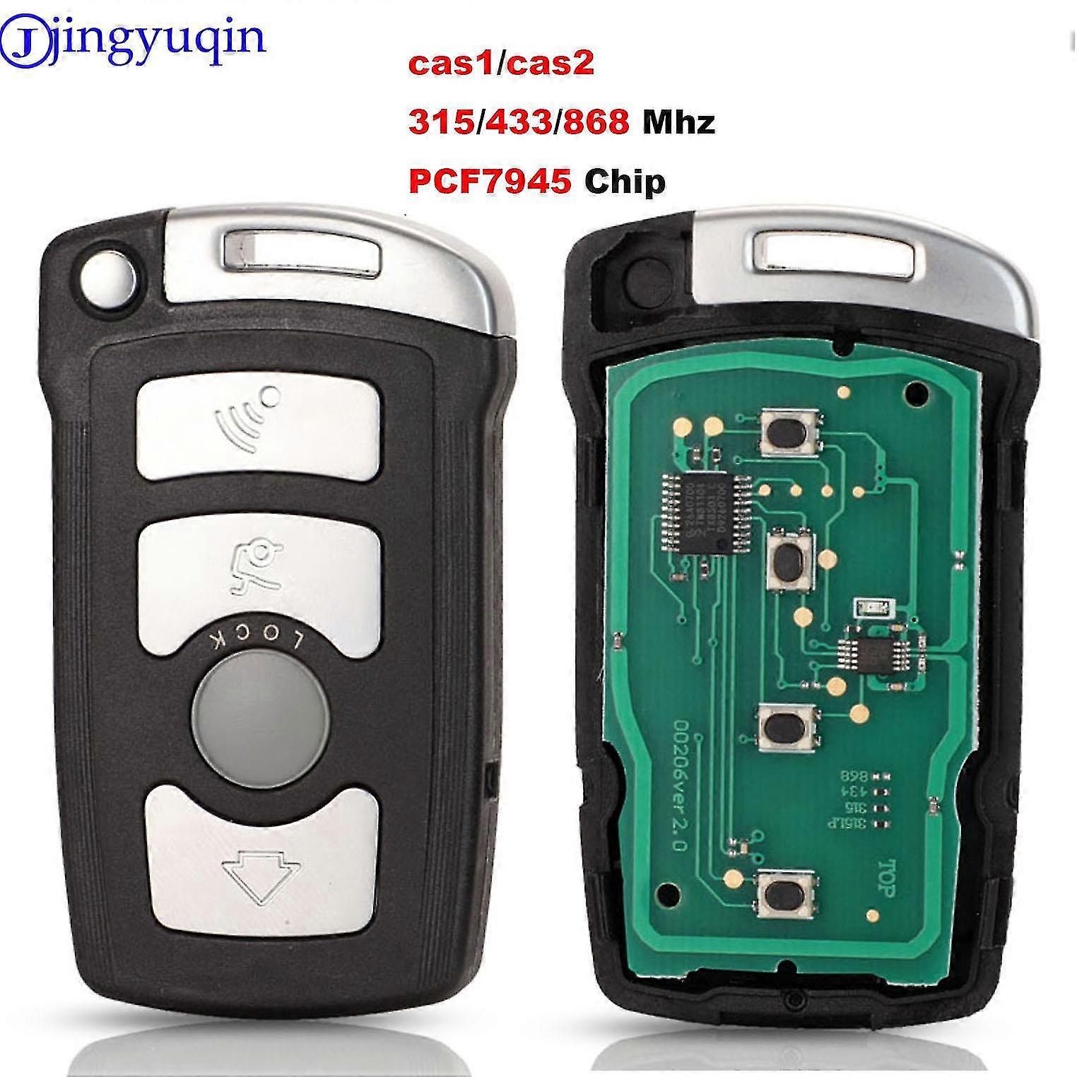 Full Remote Car Key 7945 Chip For Bmw 7 Series 730/740 (e65 / E66) Cas1 / Cas2 Anti-theft System 315/433/868