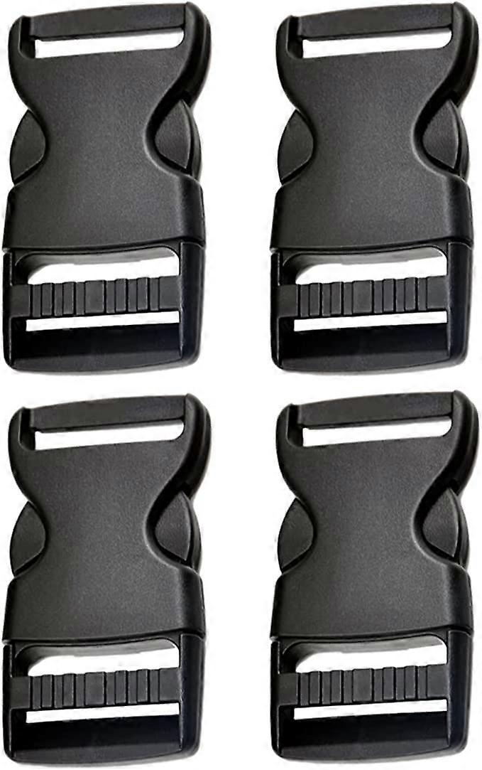4pcs 25mm Buckle - Double Side Release Buckles - Snap Fastener Plastic Click Fastener Clip Fastener Snap Fastener Snap Buckle Replacement Buckle Buckl