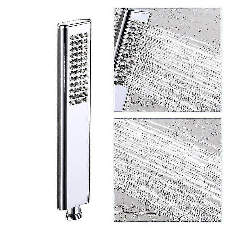 High-end Brass Hand Hold Shower Head Rounded