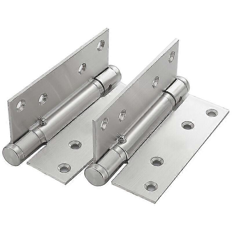 Automatic Door Closer With Locking Function, Variable Adjustment Door Closer Hinge Buffer Closed For Exterior, Interior Door, Garden Door, Screen Door