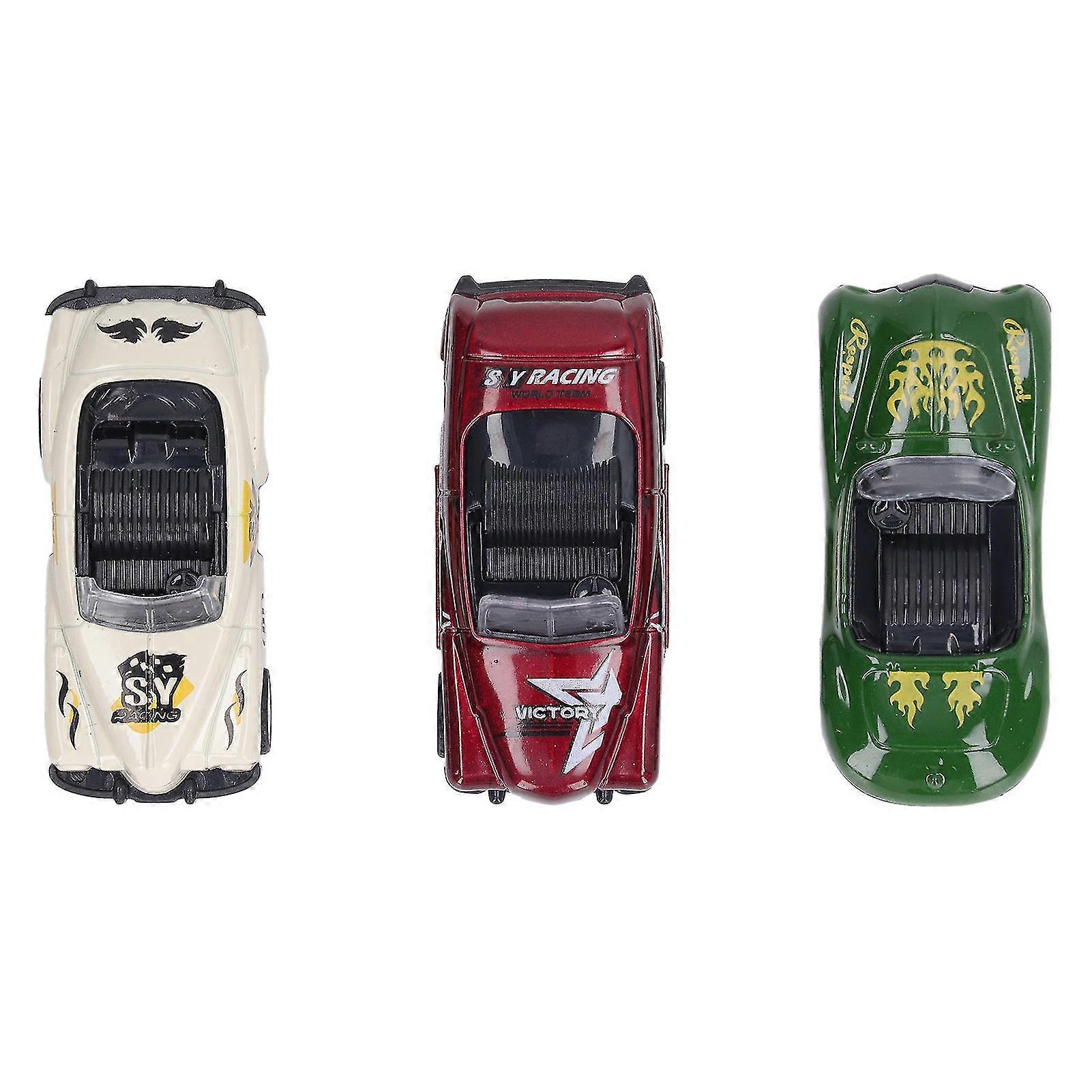 Children's Alloy Pull Back Car Toy - 3Pcs Sliding Simulation Model for Playground