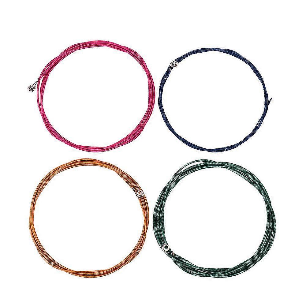 Electric Bass Strings Stainless Steel Core Nickel Alloy Winding 4-string Set Instrument Accessory