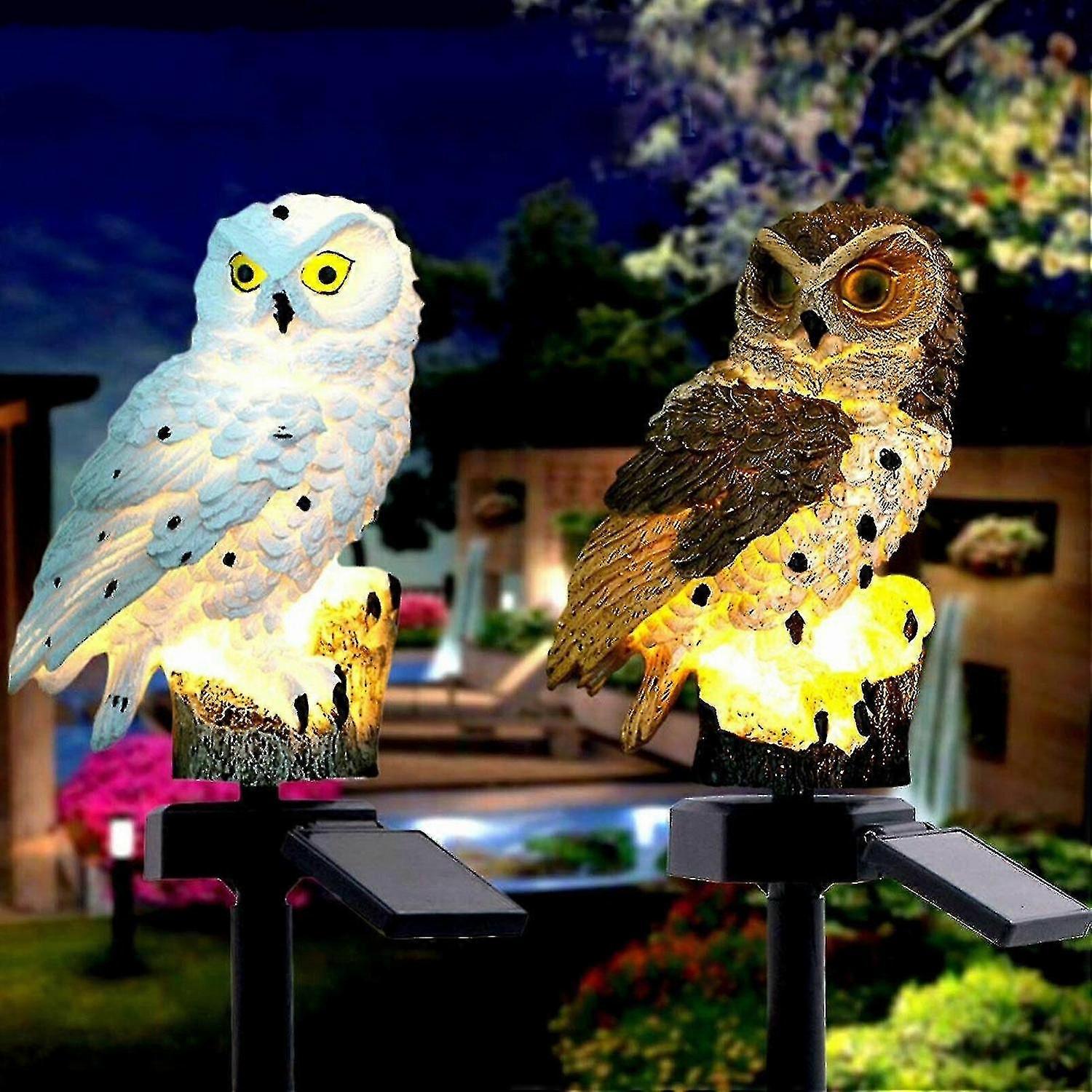 Owl Solar Garden Light