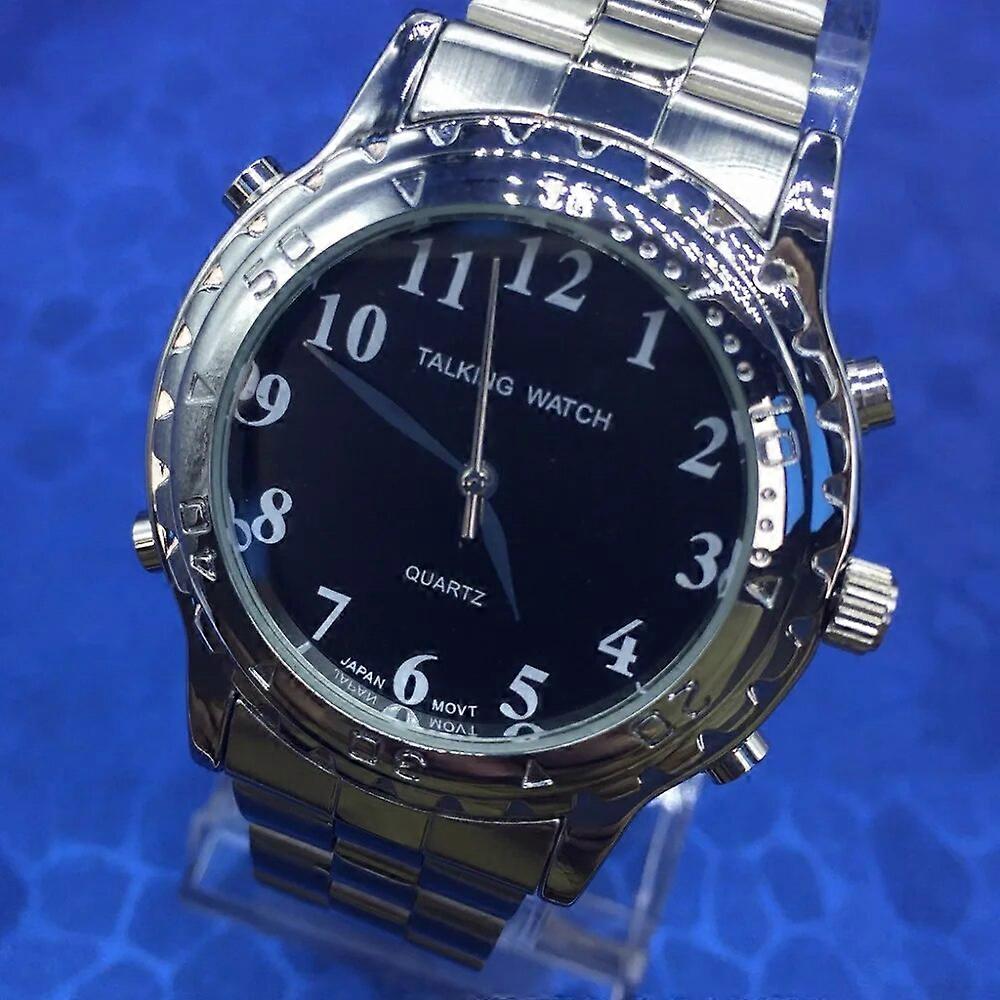 Englischsprachige Sprechuhr für blinde oder sehbehinderte Menschen