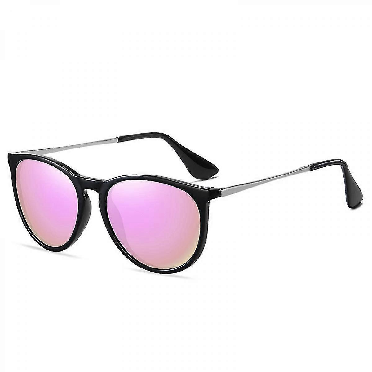 Funky Square Sunglasses with Polarized UV Protection for Women Men Trendy Wayfarer Eyeglasses