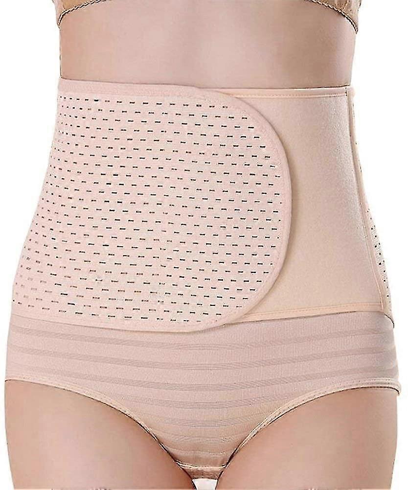 Postpartum Belly Wrap Belt Band Abdominal Binder Post Pregnancy Postnatal After Birth Breathable Elastic Postpartum Support Adjustable