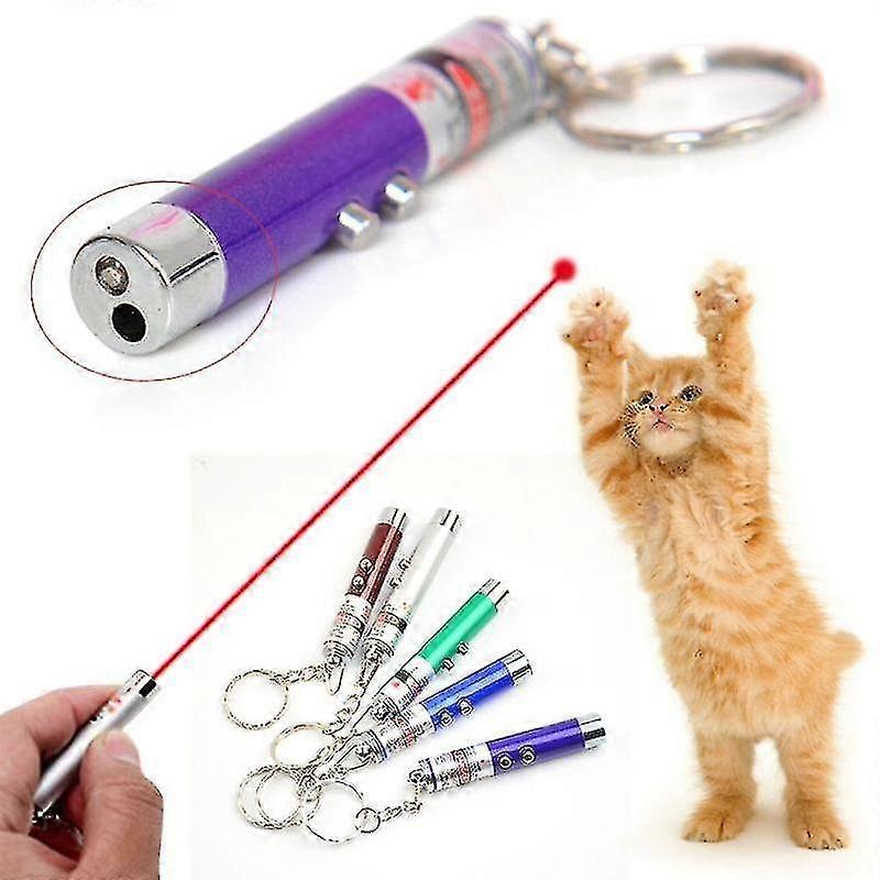 Funny Pet Led Laser Light Toy, Red Dot Pointer Interactive Pen For Cats