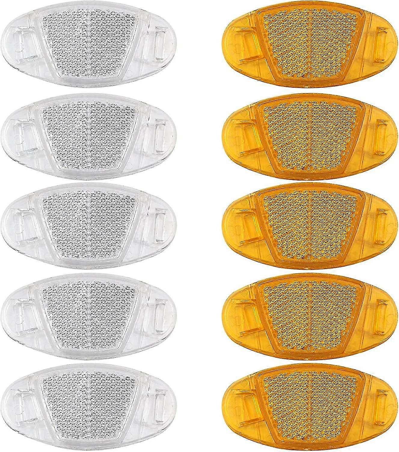 10 Pcs Bike Spoke Reflectors Bike Reflector For Road Bike Wheels Bike Wheel Night Riding Reflectors