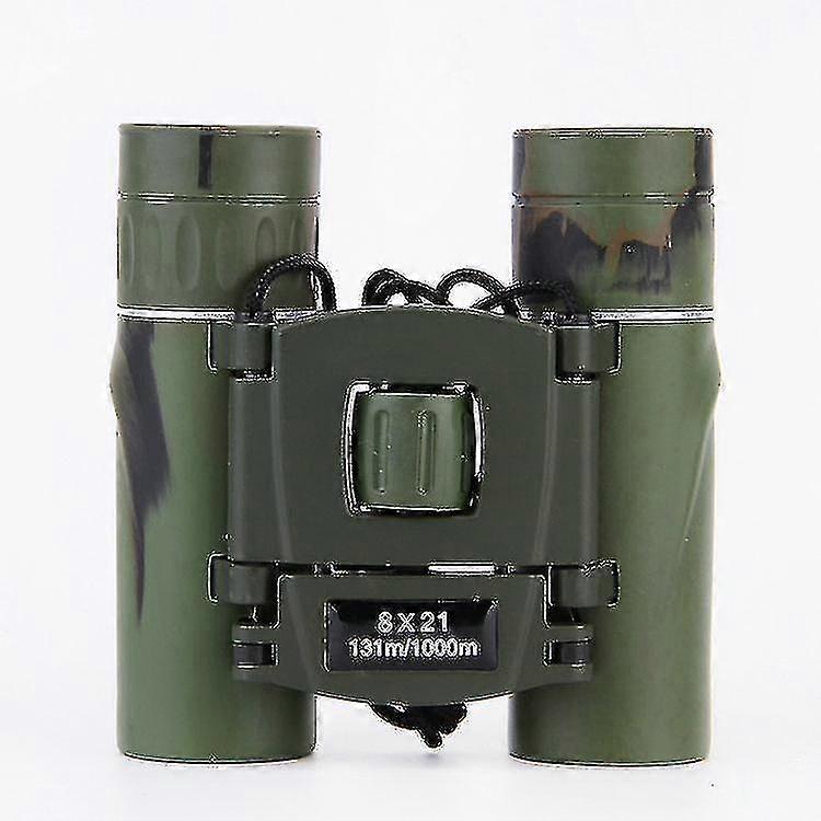 ミニ双眼鏡8x21子供大人のためのコンパクトな双眼鏡、バードウォッチング、コンサート、スポーツ、ハイキングのための屋外折りたたみ式望遠鏡