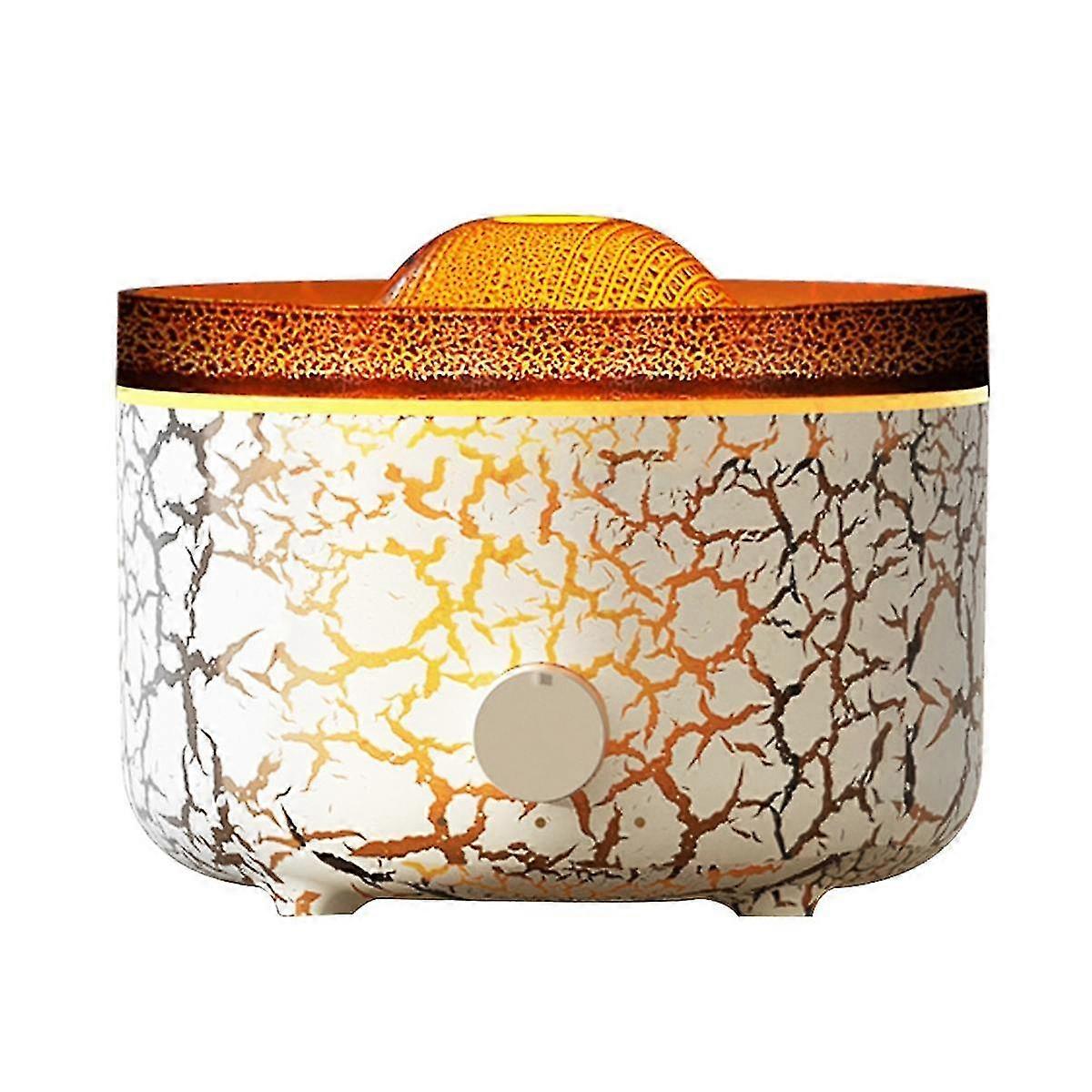 560ml Aromatherapy Humidifiers Diffusers 3d Simulated Flame Air Humidifier Smoke Ring Spray Room Eu